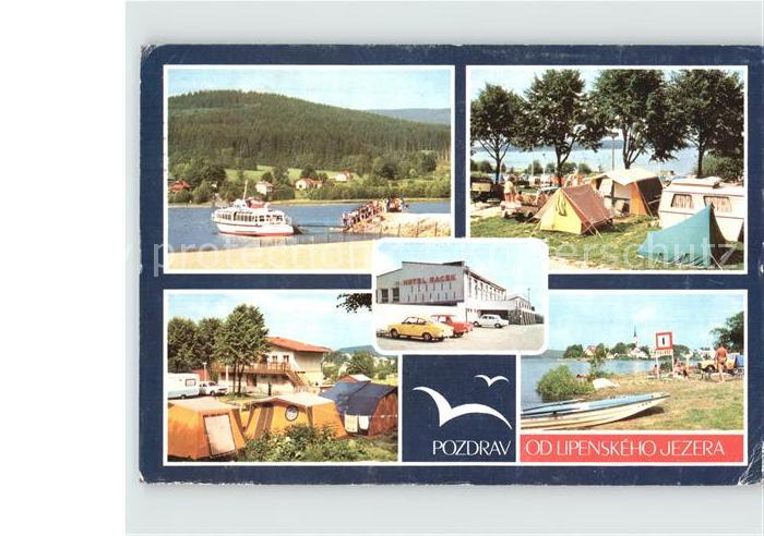 Lipno Campingplatz Badestelle