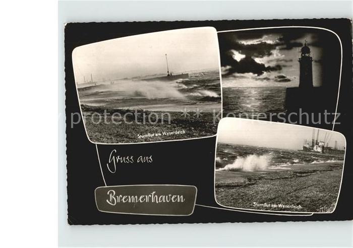 Bremerhaven Weserdeich Leuchtturm