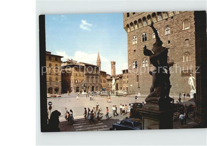 Firenze Florenz Signoria Platz