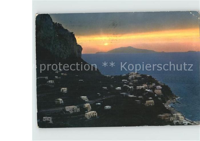 Capri Sonnenuntergang