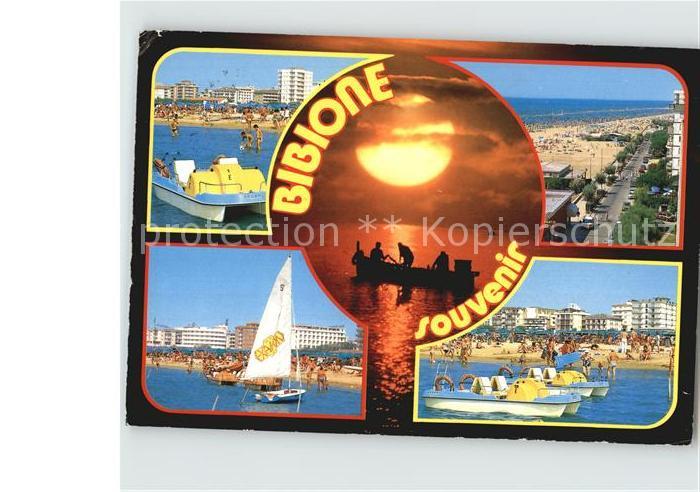 Bibione Strand Hotels Tretboot