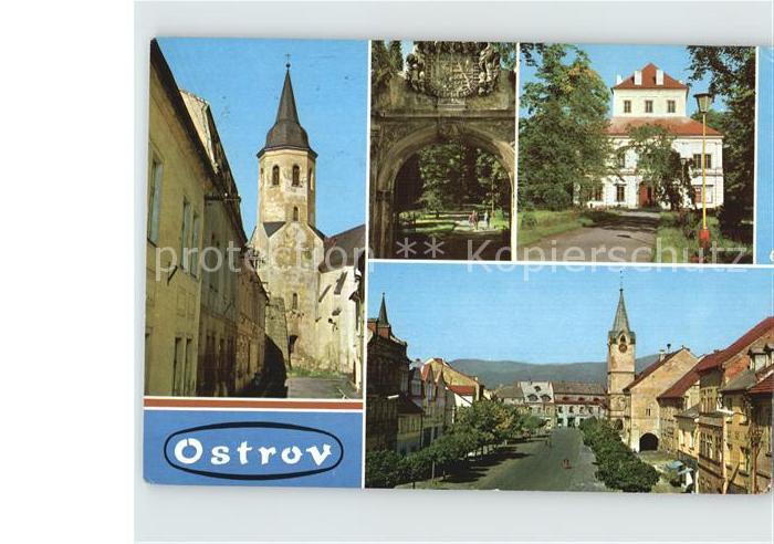 Ostrov Schlackenwerth Kostel Galerie