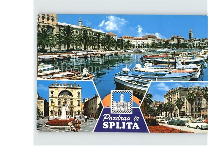 Split Spalato Hafen