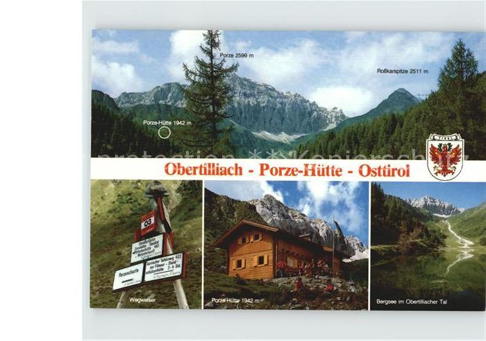 Obertilliach Porze-Huette Bergsee