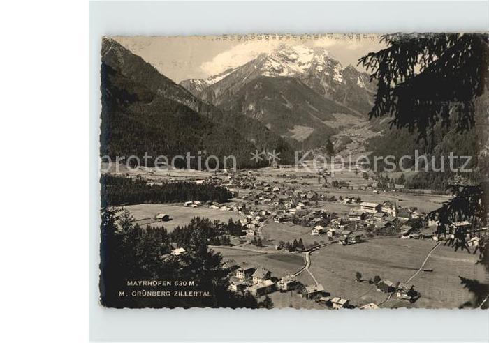 Mayrhofen Zillertal Stadtansicht