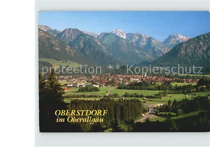 Oberstdorf Stadtansicht