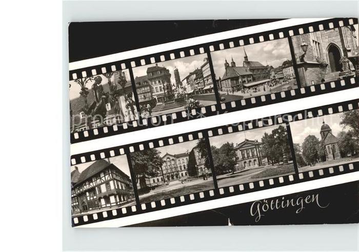 Goettingen Niedersachsen Rathaustreppe