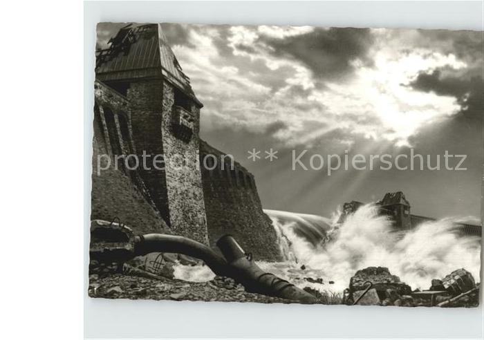 Moehnesee Zerstoerte Talsperre