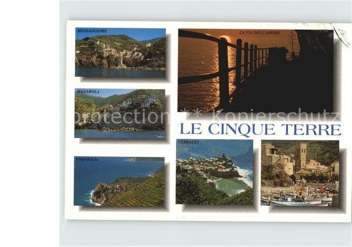 Cinque Terre Riomaggiore Vernazza Corniglia