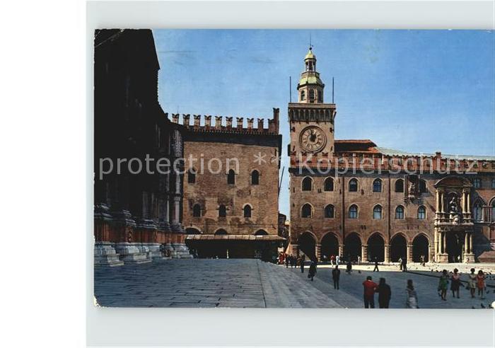 Bologna Notar Palast und Rathaus