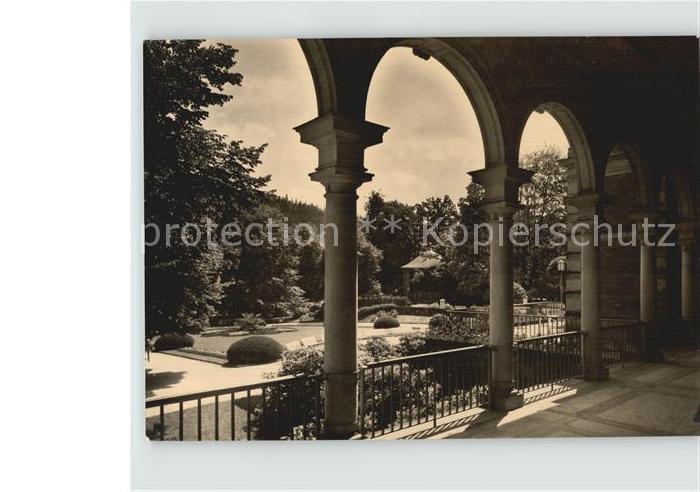 Bad Elster Blick vom Kurkaus