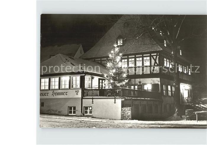 Frohnau Annaberg Herrenhaus zur Weihnachtszeit