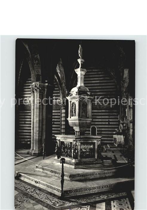 Siena Innenansicht Taufkapelle