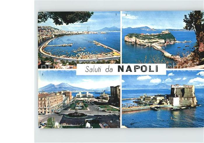 Napoli Neapel Hafen Platz