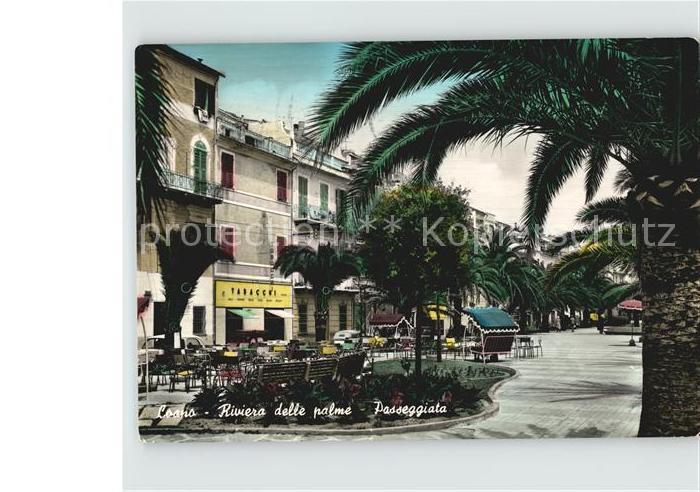 Loano Palmen Gestade Seepromenade