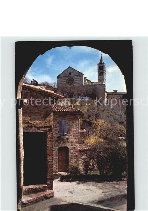 Assisi Umbria Basilika der Heiligen Klara