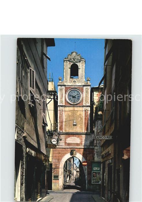 Loano Uhr und Turm von Passorino