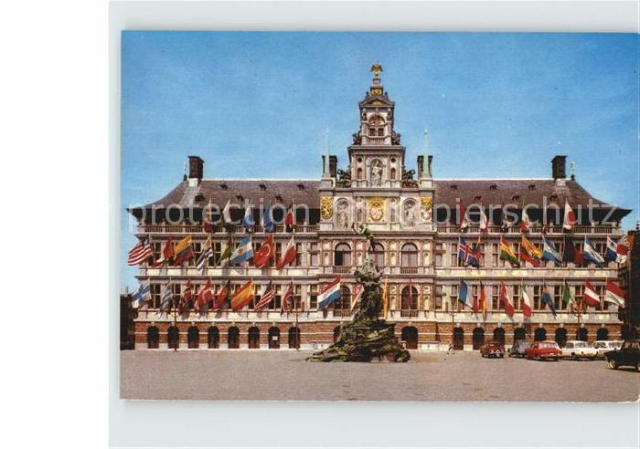 Antwerpen Anvers Stadhuis Hotel de Ville