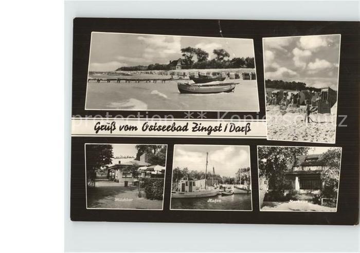 Zingst Ostseebad Strand Hafen