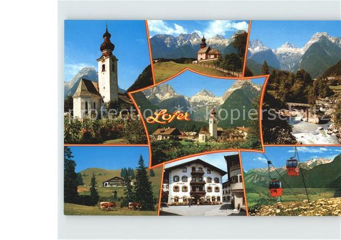 Lofer Au'er Kirchlein Teufelssteg Steinberge