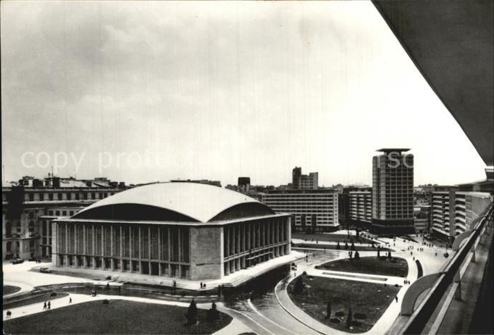 Bucuresti Bukarest Bucaresti RO Constructii noi in jurul Salii Palatului RPR