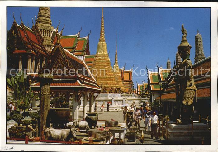 Bangkok Inside of the Emerald Buddha Temple