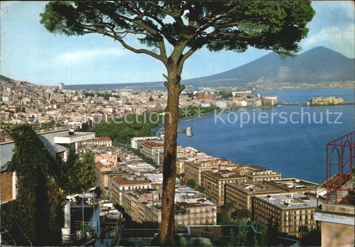Napoli Neapel Panorama Kueste