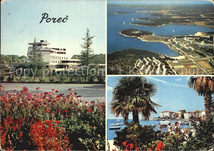 Porec Teilansichten Kuestenstadt
