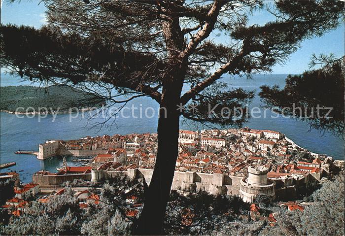 Dubrovnik Ragusa Altstadt Hafen Festung Stadtmauer