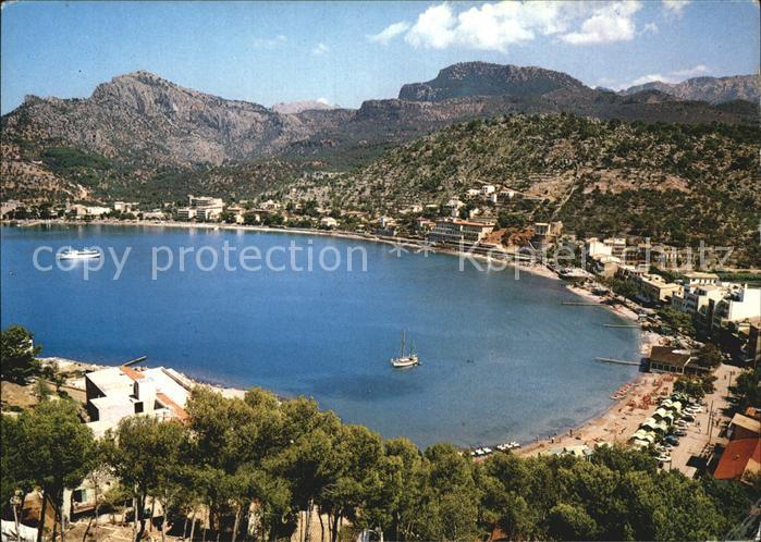 Puerto de Soller Panorama Bucht Kueste