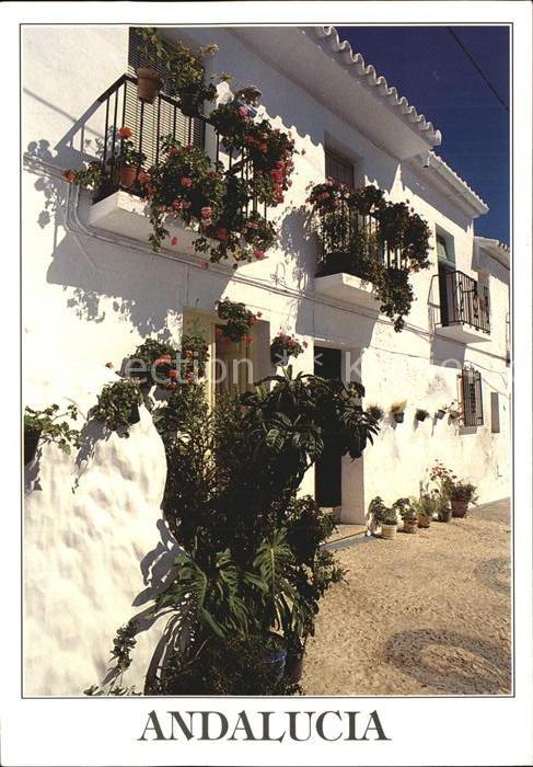 Andalucia Andalusien Rincon tipico Spanisches Haus
