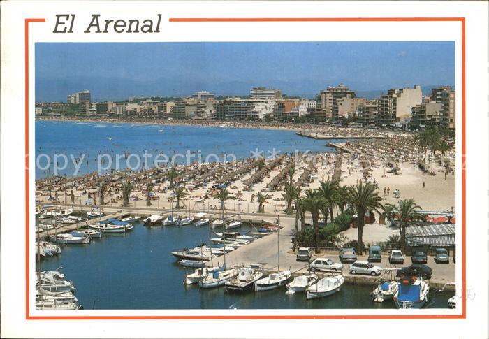 El Arenal Mallorca Panorama Yachthafen Strand Hotels