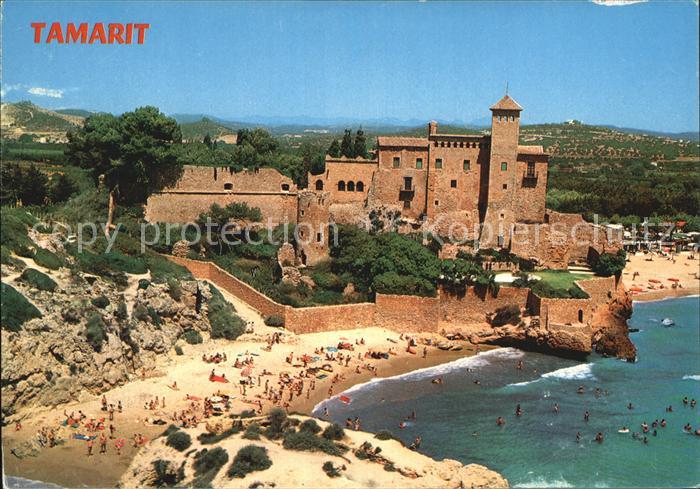 Tarragona Castillo de Tamarit Playa Burg Strand