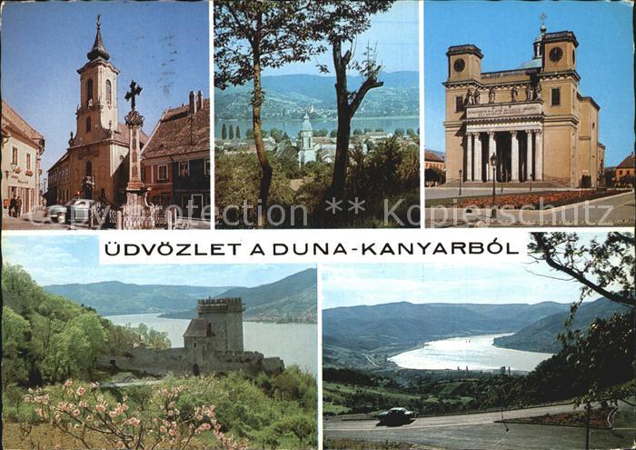 Vac Duna Kanyarbol Donauknie Kirche Gebaeude Burg