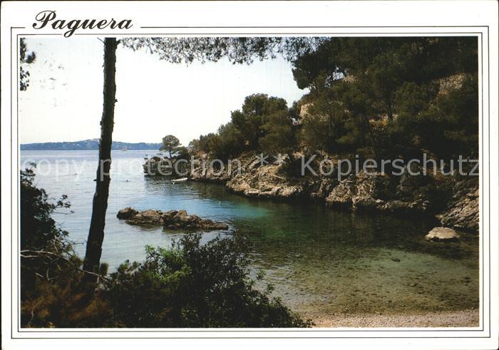 Paguera Mallorca Islas Baleares Cala Fornells Bucht Kueste