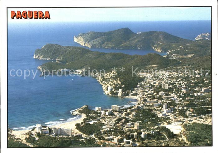 Paguera Mallorca Islas Baleares Fliegeraufnahme