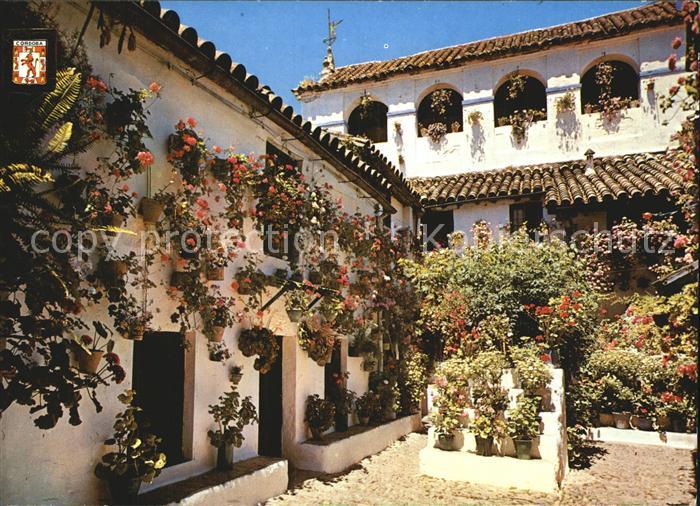 Cordoba Andalucia Patio Cordobes