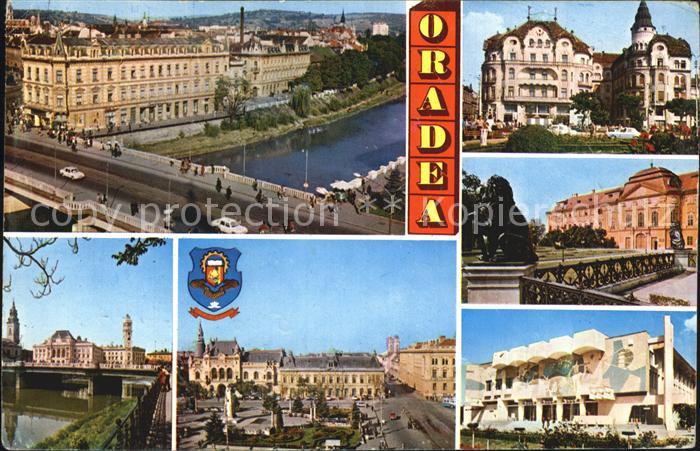 Oradea Crisul Repede Piata Victoriei Vulturul Negru Muzeul Casa de cultura