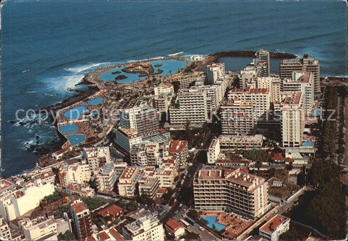Puerto de la Cruz Vista aerea