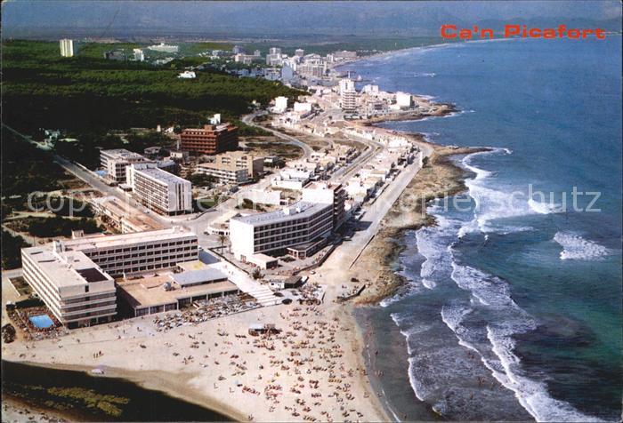 Can Picafort Mallorca Hotel Son Baulo vista aerea