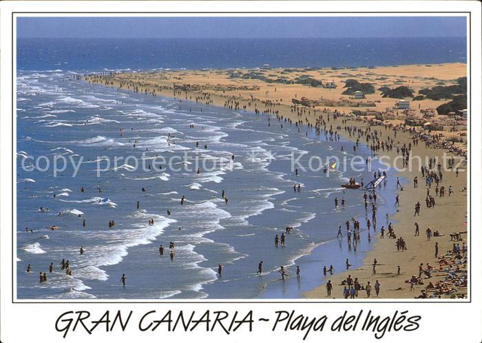 Playa del Ingles Fliegeraufnahme