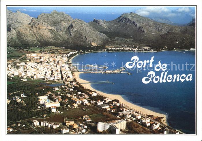 Port de Pollenca Fliegeraufnahme