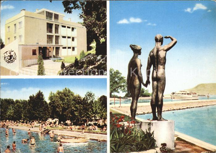Balatonboglar Hotel Strand Statuen