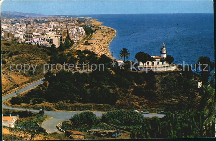 Calella Panoramica y Faro Leuchtturm
