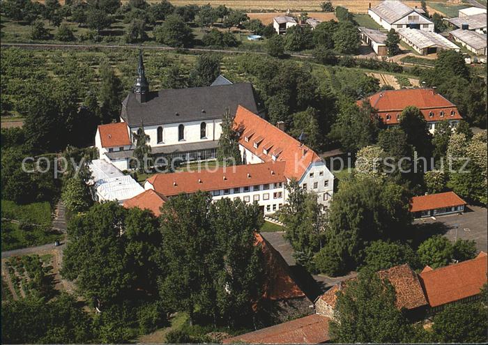 Altenstadt Hessen Benediktinerinnen Abtei Kloster Engelthal Fliegeraufnahme