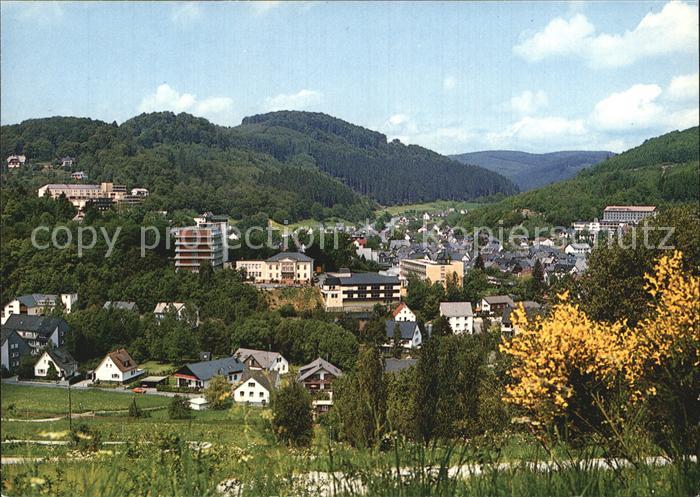 Bad Laasphe Teilansicht Kurstadt Wittgensteiner Bergland Waldland