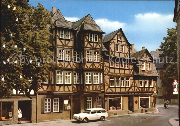 WETZLAR Lahn Hessen Jerusalemhaus Fachwerkhaeuser