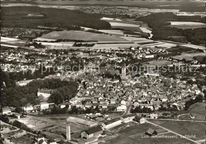 Lich Hessen Fliegeraufnahme