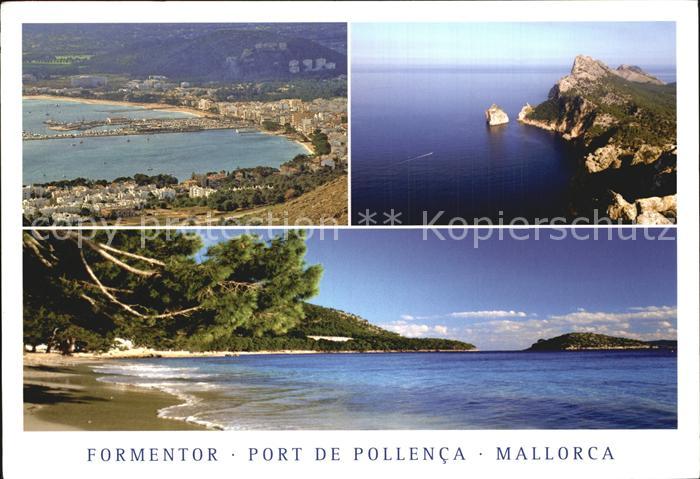 Formentor Port de Pollenca Strand Kueste