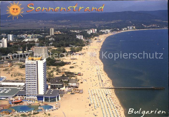 Pomorie Hotels Strand Fliegeraufnahme